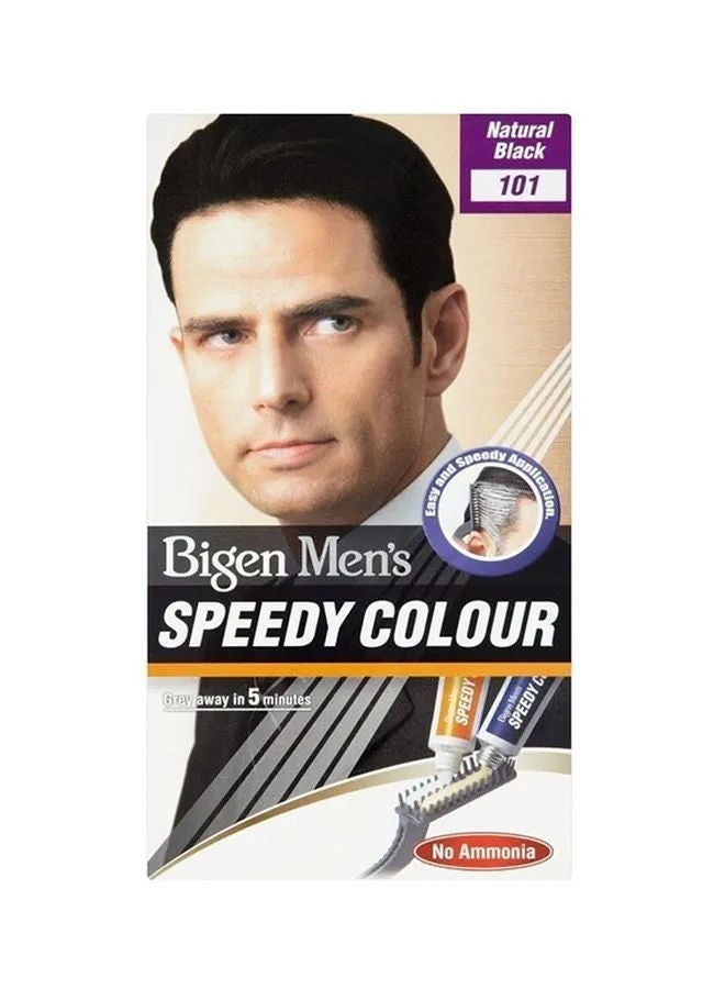 Bigen Speedy Colour For Men, 101 Natural Black 