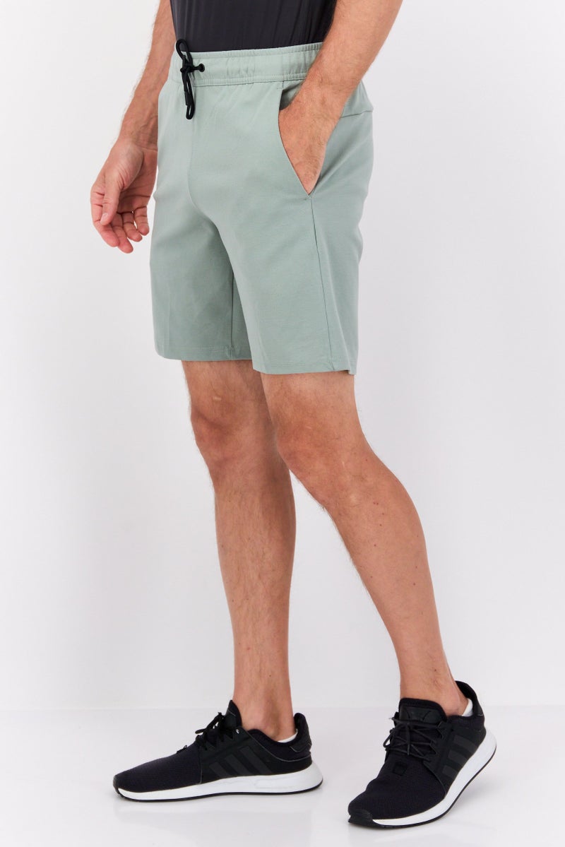 Apana Men Sportswear Fit Training Shorts, Sage - Image 3