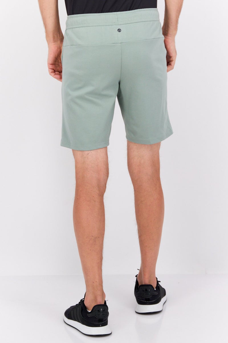 Apana Men Sportswear Fit Training Shorts, Sage - Image 2