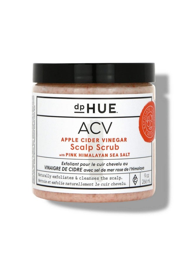 dpHUE dpHUE Apple Cider Vinegar Scalp Scrub with Pink Himalayan Sea Salt, 9 oz - Natural Exfoliating Scrub & Dry Scalp Treatment - Aloe Vera & Avocado Oil - Gluten Free, Vegan  - Image 1