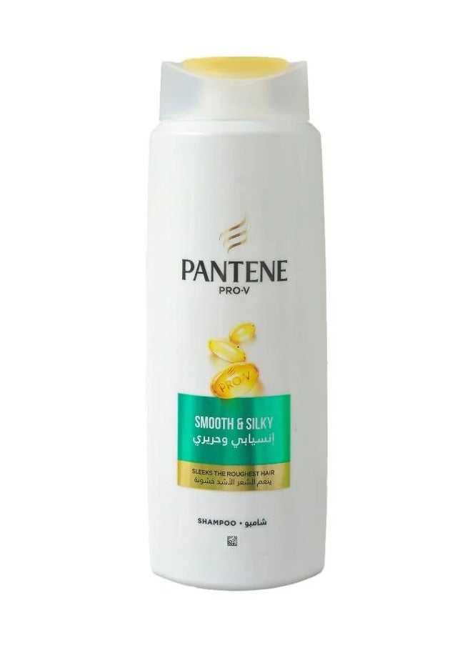 Pantene Smooth & Silky Shampoo - 600 ml