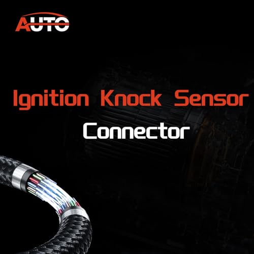 AUTO OCCASION Ignition Knock Sensor Extension Relocation Harness Compatible with Cadillac CTS Escalade ESV Chevrolet Silverado GMC Sierra Replace OE 917-033 - Image 4