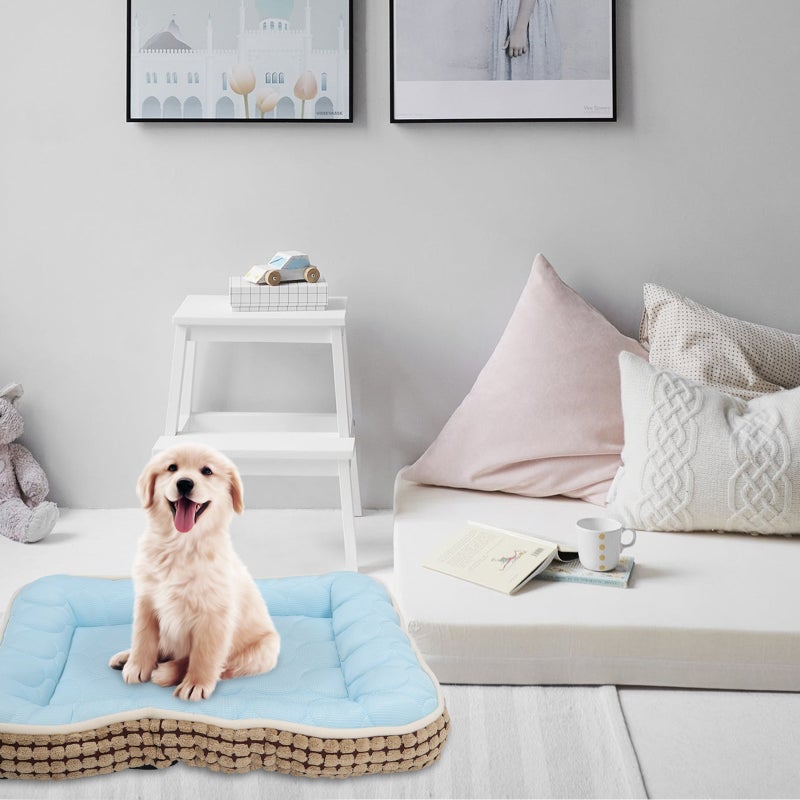 Cooling Dog Bed Ice Pet Pad Cushion Dog Sleeping Breathable Mat - Image 4