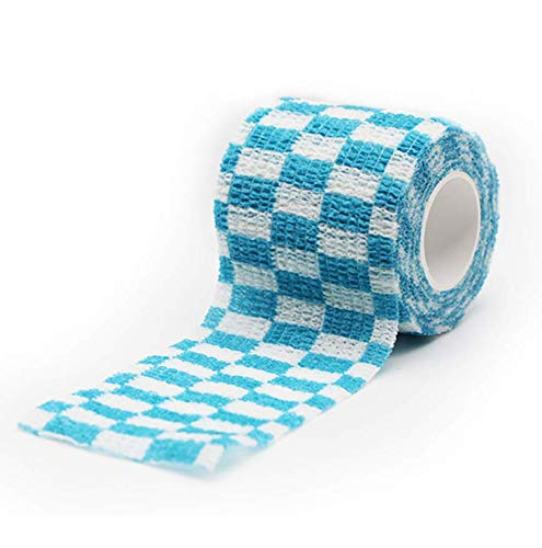 MaoTopCom Vet Wraps 2 inch Self- Adherent Cohesive Gauze Bandage for Animals Dogs Cats Horses, 4 Colors Plaid Pattern, 12 Rolls - Image 5