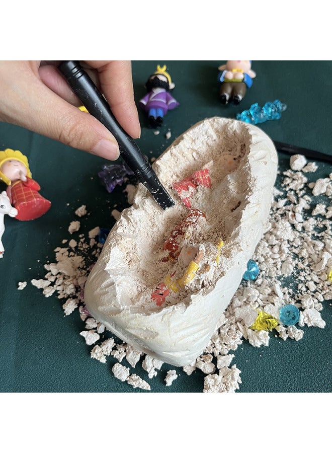 Loquat Journey To The West Archaeological Digging Toy Children's Hand-made Boy Black Myth Goku Treasure Hunt Treasure Digging Blind Box Toy Gift-Color:【journey To The West Archaeological Series】 Select Sev - Image 5