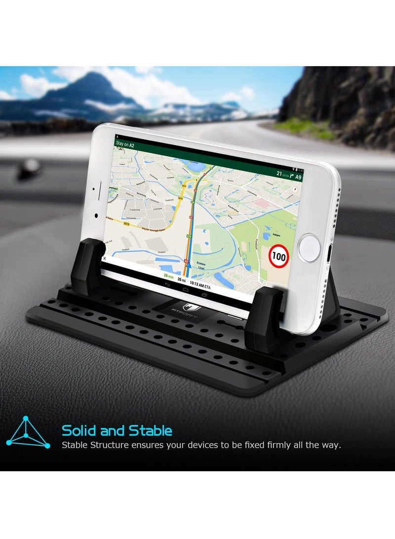 SYOSI Phone Mat for Car Universal Silicone Car Cellphone Mount Antislip Vehicle Mobile Phone Mounting Mat Fit All Smartphones - Image 3