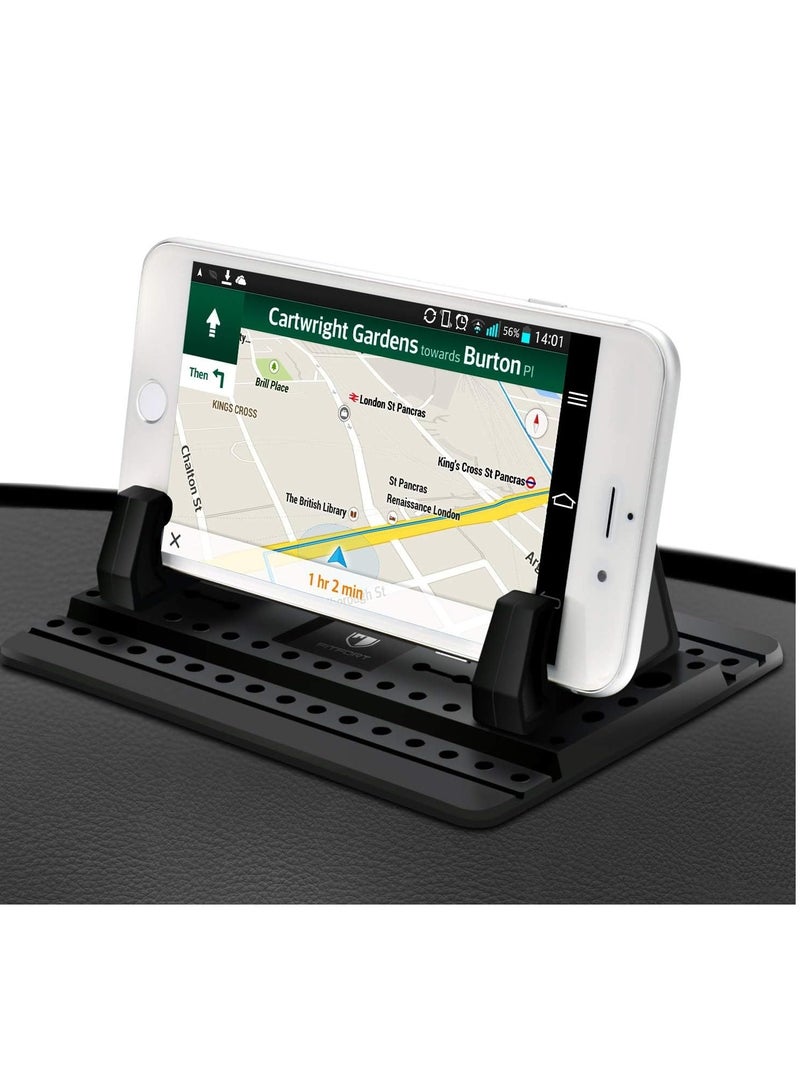 SYOSI Phone Mat for Car Universal Silicone Car Cellphone Mount Antislip Vehicle Mobile Phone Mounting Mat Fit All Smartphones - Image 1