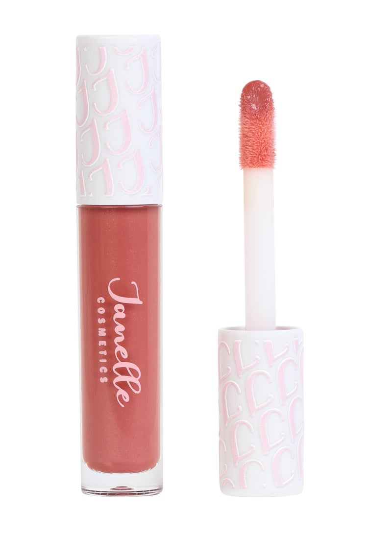 Janelle Cosmetics Hydrating Lip Gloss - Peach cake - Image 1