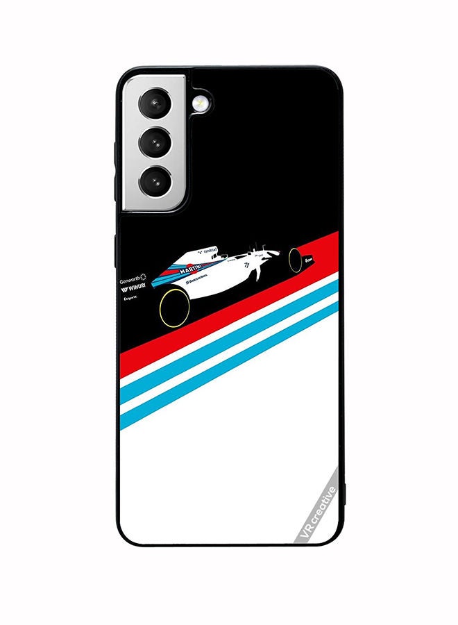 VR CREATIVE Protective Case Cover For Samsung Galaxy S22 5G Martini Formula 1 Design Multicolour - Image 1