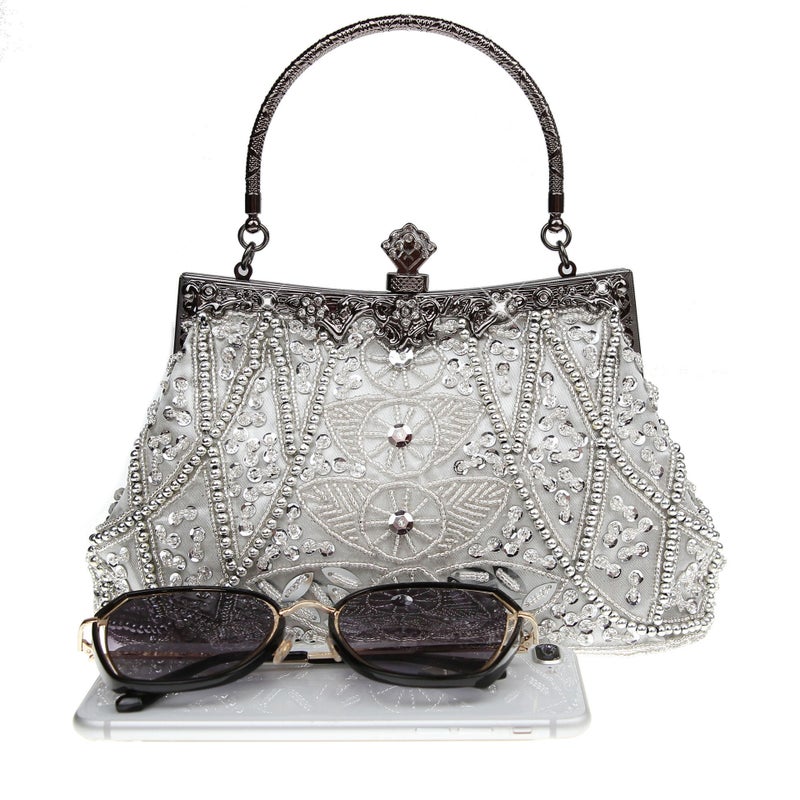 Supply Of High-Quality Outer Handmade Bags, Evening Bags, Sequined Bags, Retro Dress Bags, Satchel Cheongsam Bags 03331 - Image 3