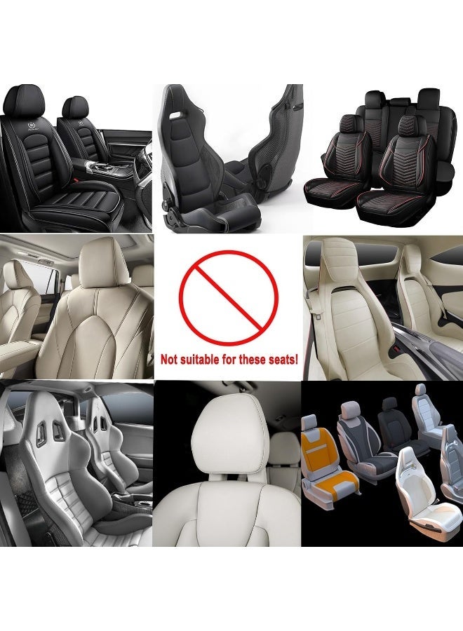 Heapany [Upgraded] Car Headrest Pillow, Head Support Neck Pillows, Roadpal Adjustable Sleeping Headrest for Kids Adults Travel - Image 2