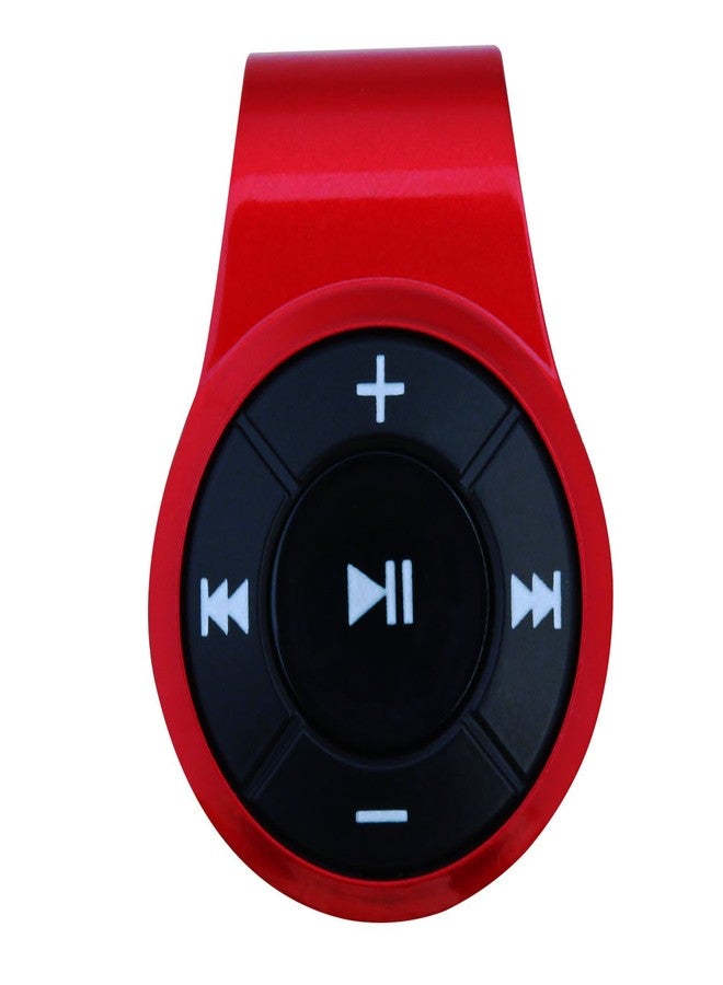 Bluebyte Bluetooth Receiver, Clip Bluetooth 5.0 Audio Receiver for Headphones with MIC for Hands-Free Calling and Music,Bluetooth Wireless Audio Adapter for Music Streaming Sound System.(Red) - Image 1
