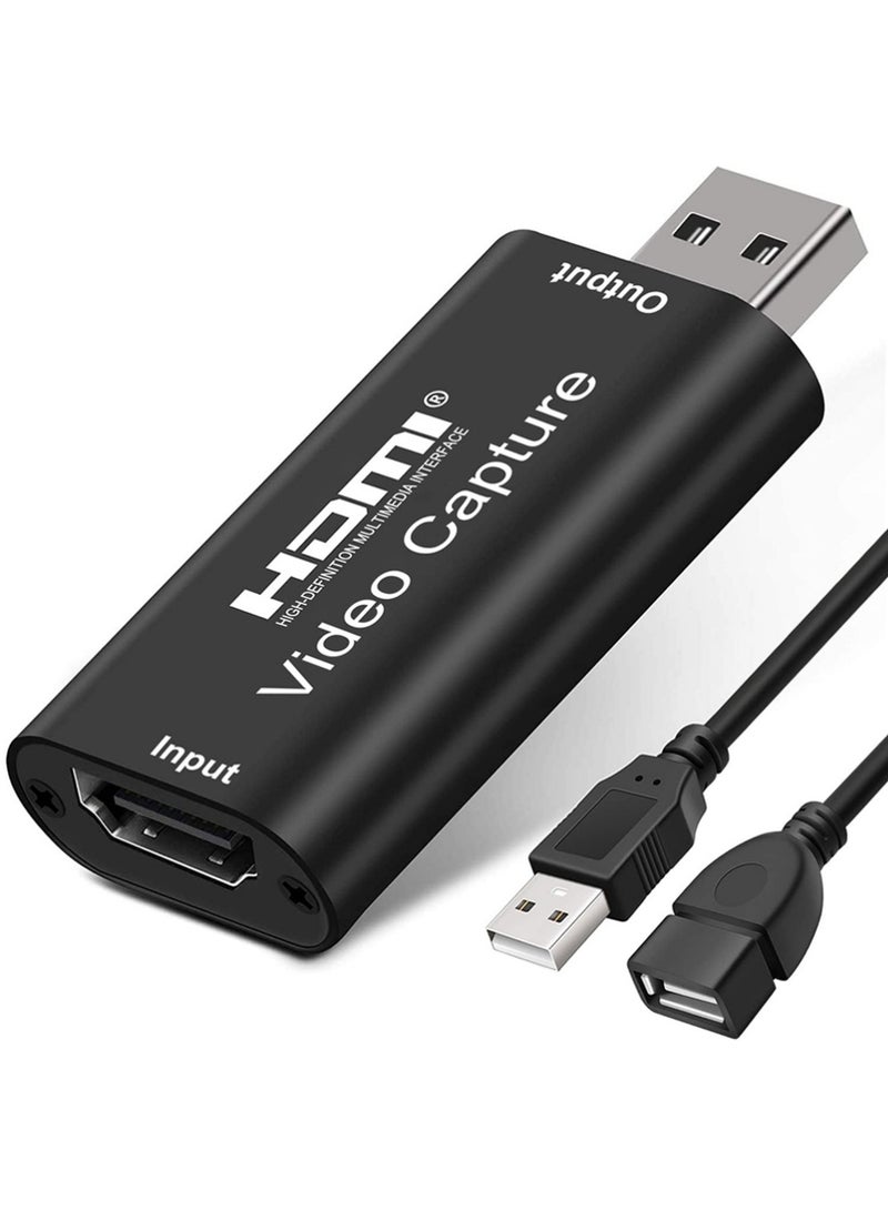 إكس ليفيل 4K HDMI بطاقة التقاط الفيديو ، بطاقة كام لعبة التقاط بطاقة التقاط الصوت محول HDMI إلى جهاز التقاط التسجيل USB 2.0 للبث المباشر والبث الحي ومؤتمر الفيديو والتدريس والألعاب - Image 1