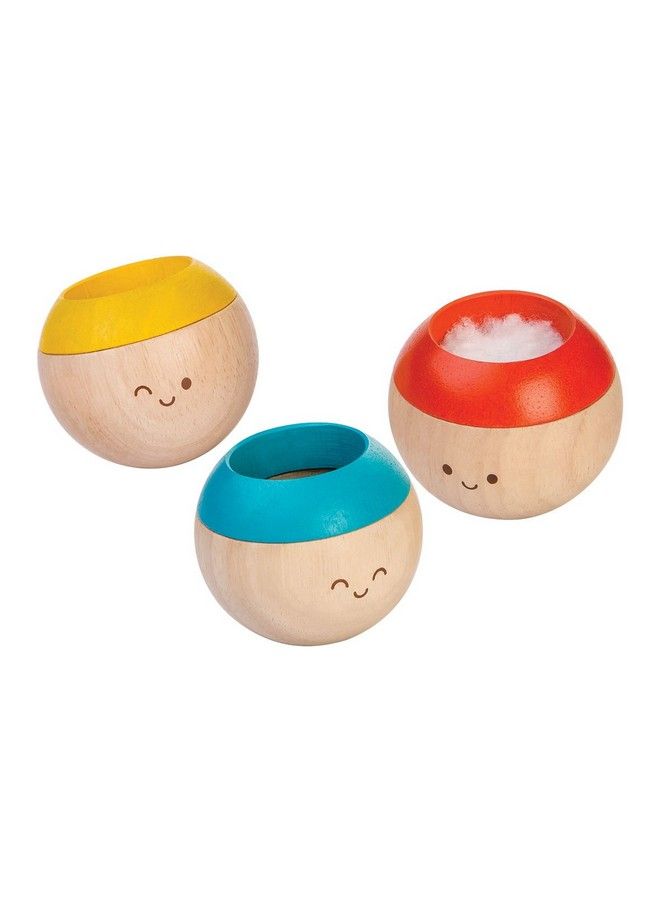 PlanToys Wooden Sensory Tumbling Baby Development Toy (5242) ; Sustainably Made From Rubberwood And Non Toxic Paints And Dyes - Image 3