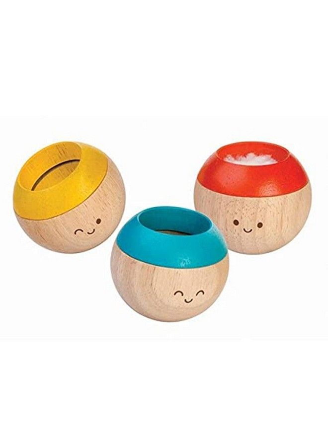 PlanToys Wooden Sensory Tumbling Baby Development Toy (5242) ; Sustainably Made From Rubberwood And Non Toxic Paints And Dyes - Image 2