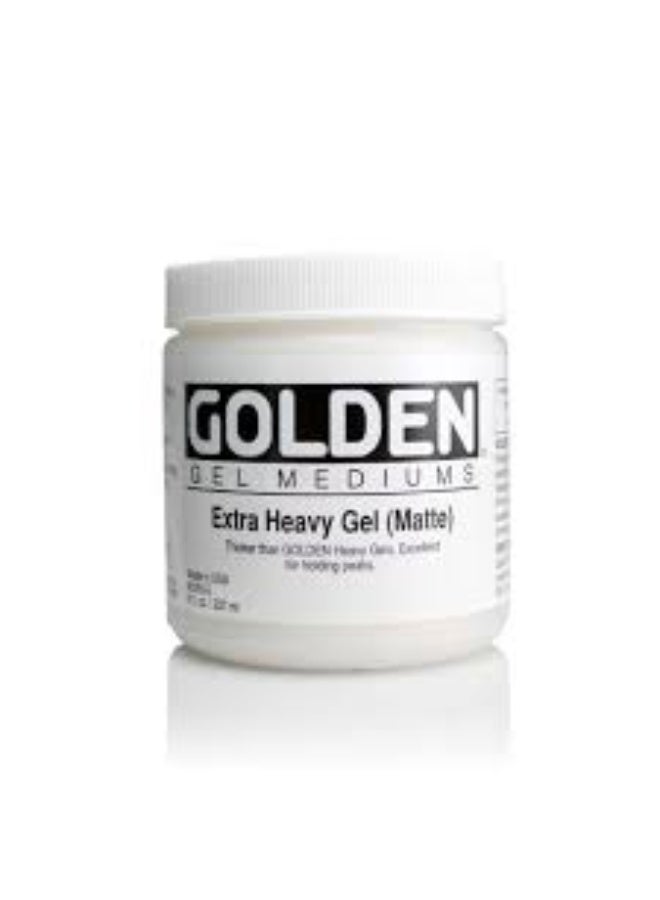 Extra Heavy Gel (Matte) - Gel Mediums 237ML