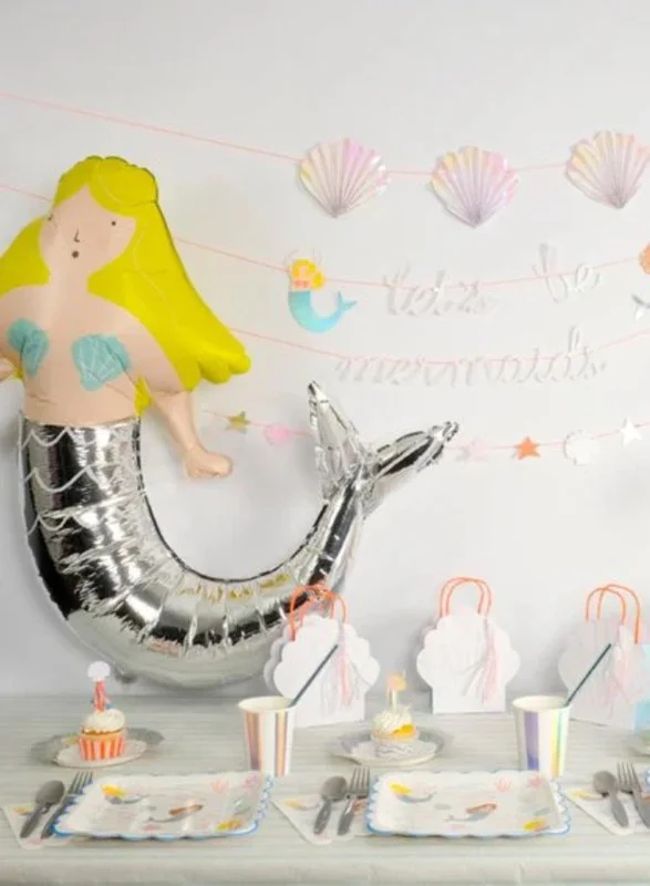 Meri Meri Mermaid Mylar Balloon