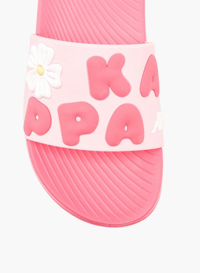Kappa Girls Floral Print Slides - Image 3