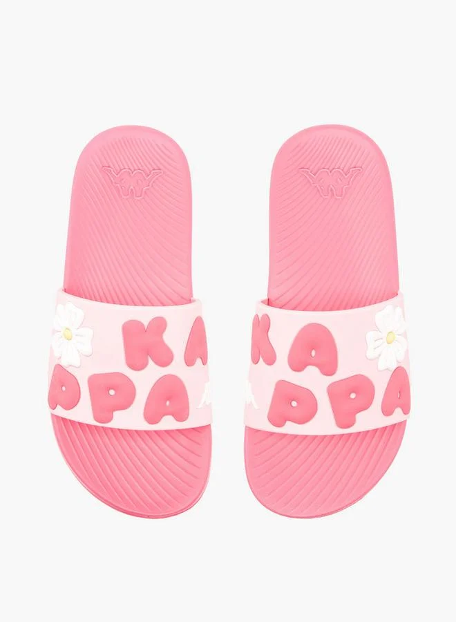Kappa Girls Floral Print Slides