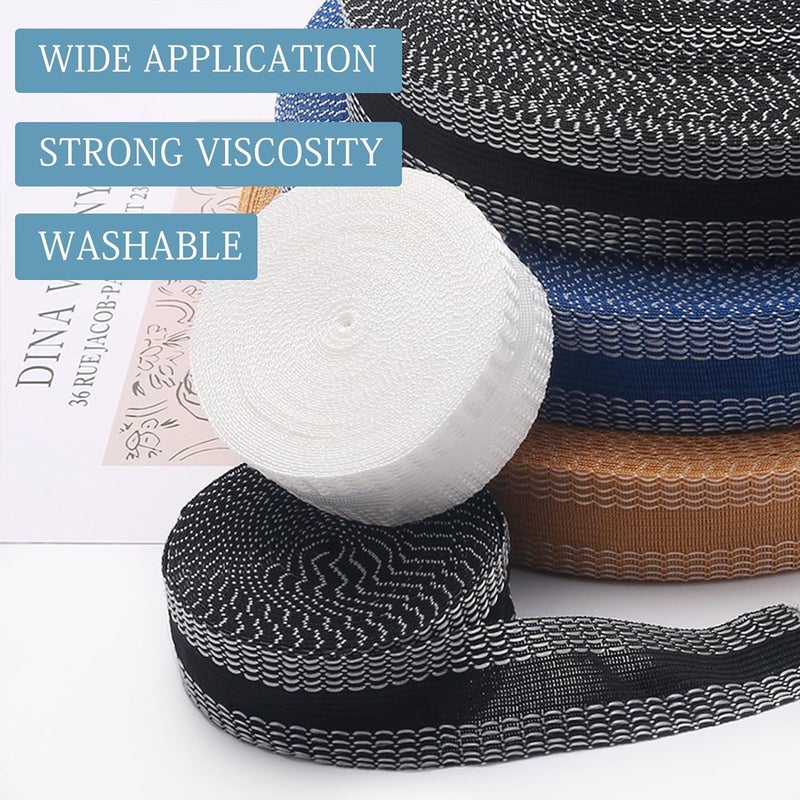 BWOGUE BWOGUE Trousers Edge Modified Strips, Iron-on Instant Hem Tape, 5mtr Pants Edge Shorten Self-Adhesive, 25mm Trouser Mouth Paste Edge Fabric Tape for Suit Pants Jeans Trousers, DIY Sewing Accessories  - Image 5