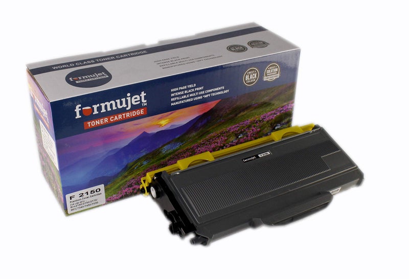 Formujet F2150 Toner Cartridge Compatible for Brother HL 2140 / 2150 / 2170 / (TN330 / TN360) / MFC 7340 / 7450 / 7030 / 7840N, TN 2130 LY - 330 / TN 2150 HY - 360 - Image 5
