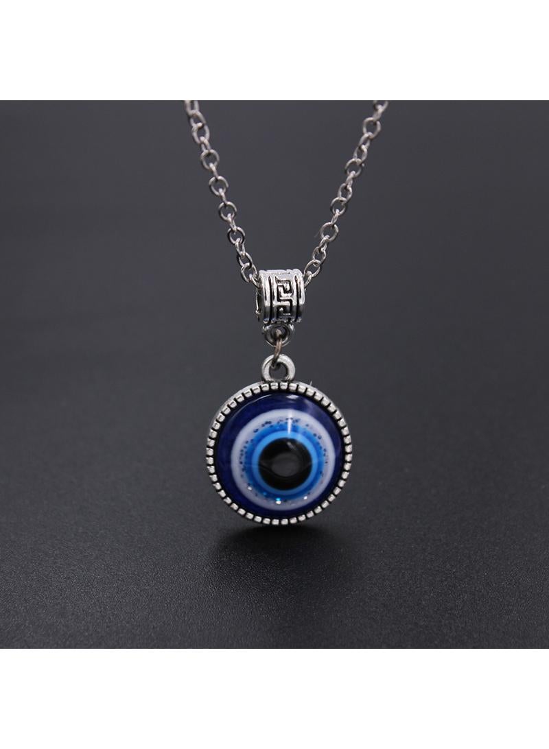 عام الرجعية عين الشر قلادة مجوهرات تميمة الحظ هدية عين الشر - Image 1