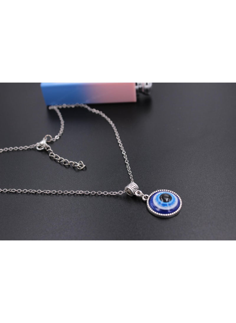 عام الرجعية عين الشر قلادة مجوهرات تميمة الحظ هدية عين الشر - Image 2