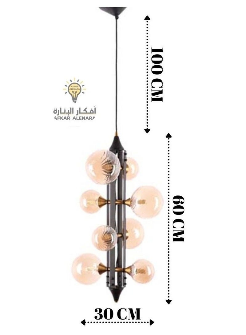 general Modern Chandeliers With Glass Balls - Image 1