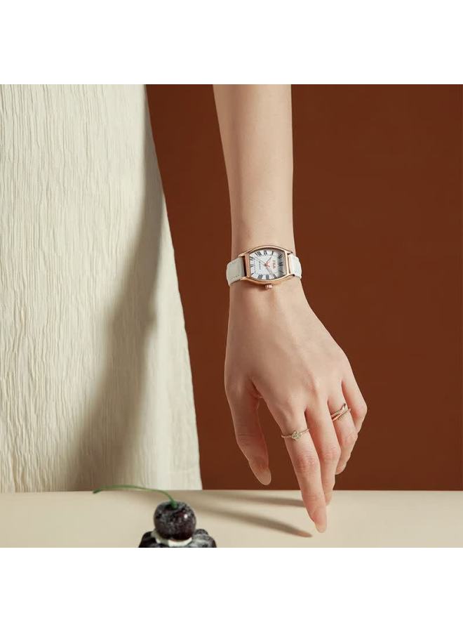 Fila Vintage Minimalist Barrel-shaped Watch Case, Women's Elegant Wrisch 6569 - Image 5