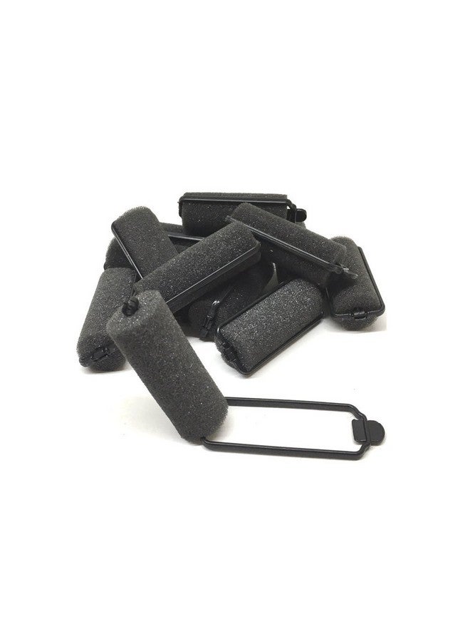 THE UM24 12 Piece Foam Sponge Hair Rollers Small Size (12Pc) - Image 1