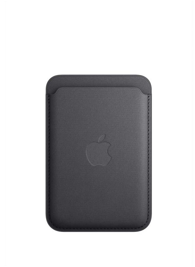 Techie - Apple iPhone FineWoven Wallet with MagSafe - Black - Image 1