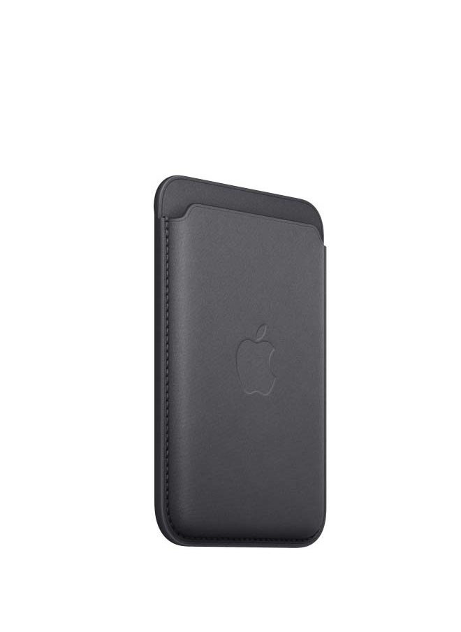 Techie - Apple iPhone FineWoven Wallet with MagSafe - Black - Image 1