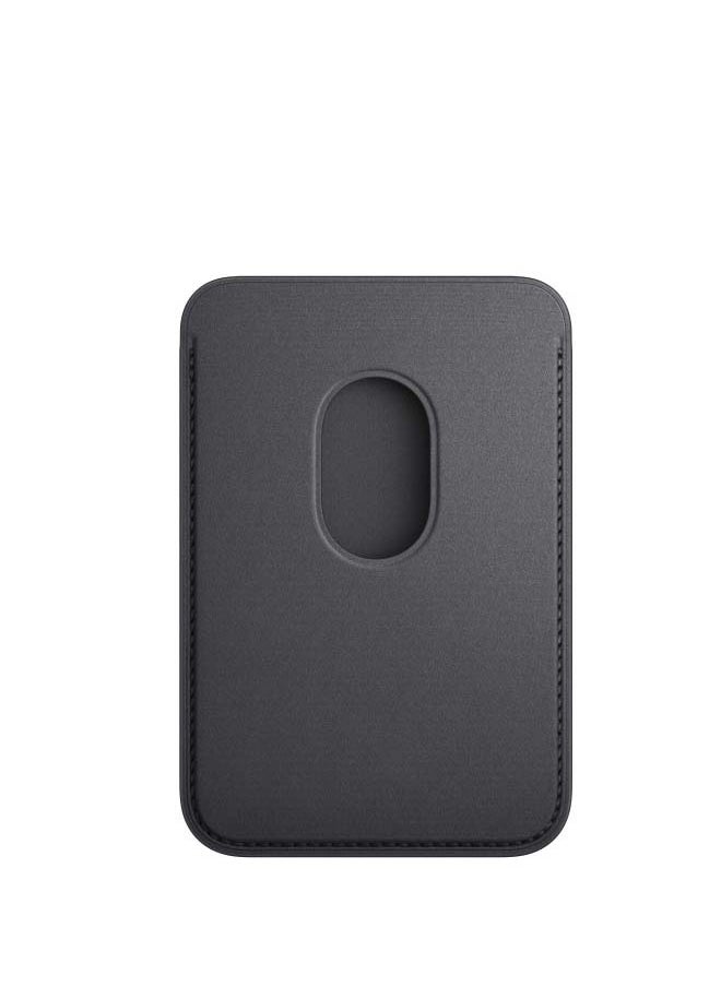 Techie - Apple iPhone FineWoven Wallet with MagSafe - Black - Image 1
