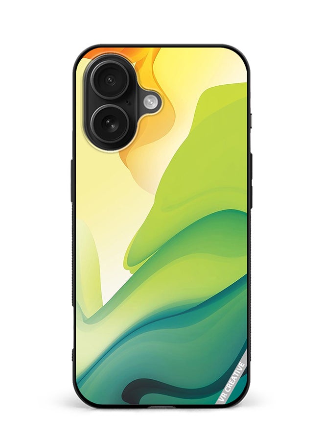 VR CREATIVE Protective Case Cover For Apple iPhone 16 Abstract Design Multicolour