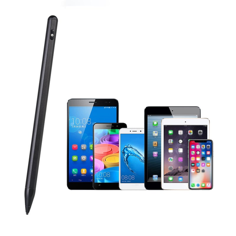 Stylus Pen: Black, Magnetic Adsorption, Long Endurance Time - Rechargeable Stylus For Ios And Android Mobile Phones, Tablets, Ipads - Image 4