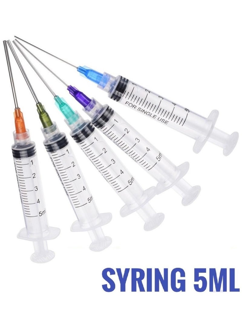 Generic Medical Disposable Syringe 5 ml With Needle, Individually Sealed (Box 100 Pieces)  - Image 5