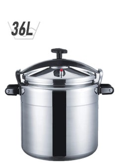 BLACKSTONE Aluminum Eco Heavy Pressure Cooker with Lid for Large Meal 36Ltr  - Image 1