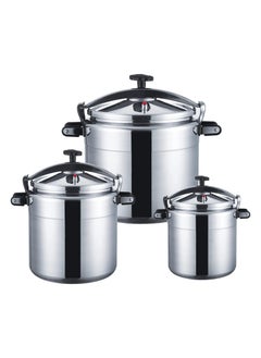BLACKSTONE Aluminum Eco Heavy Pressure Cooker with Lid for Large Meal 36Ltr  - Image 2
