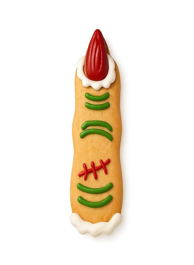 Mighty Gadget Witch Finger Cookie Cutter & Stamp - 4x1.16" "Spooky Fun" for Halloween Baking (Random Color) - Image 5
