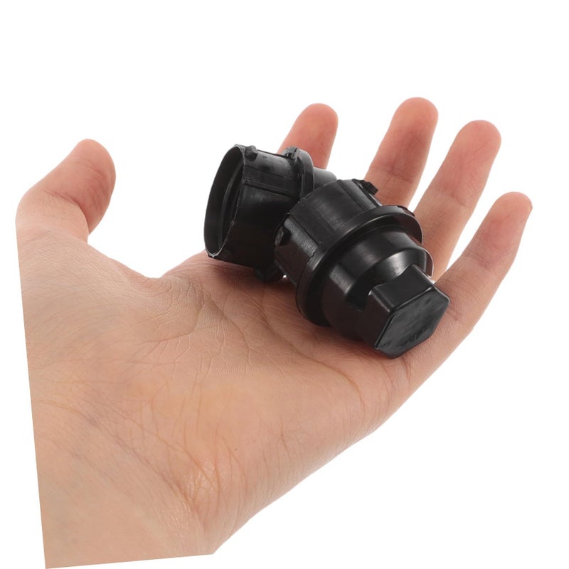 10Pcs Black Plastic Wheel Lug Nut Covers For Car Tires Easy Installation Fit Protects - Image 4