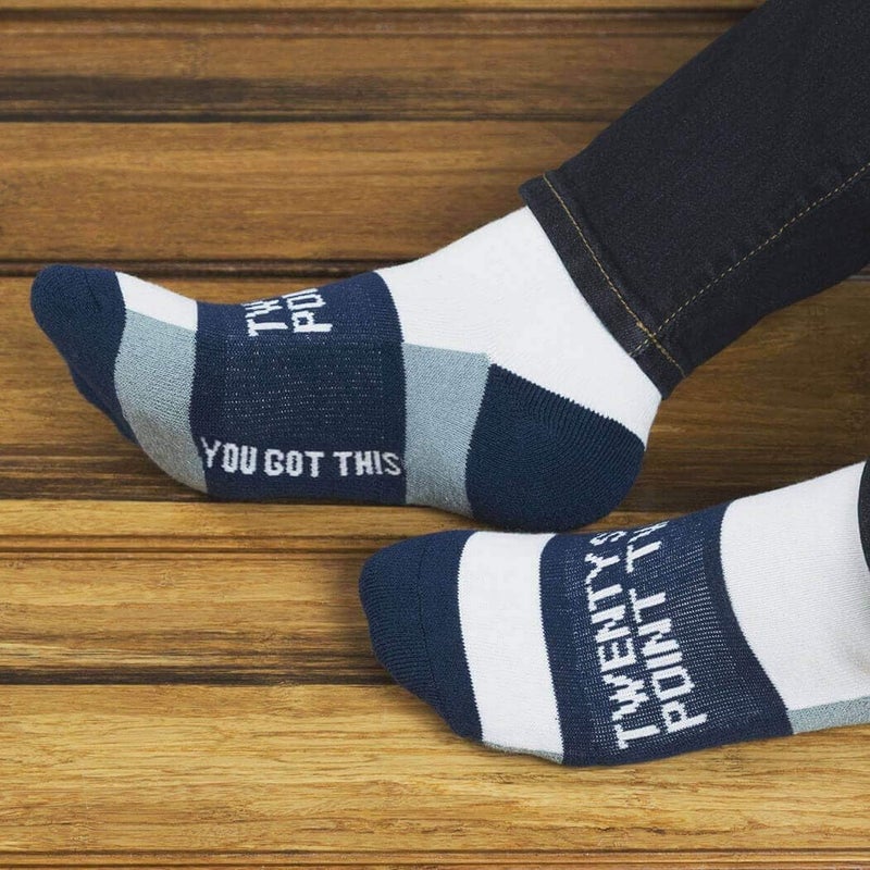 Gone For a Run Inspirational Ankle Socks for Women - Affirmation - Fun Running Socks - Runners Gifts & Motivation - Image 5