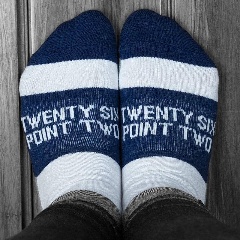 Gone For a Run Inspirational Ankle Socks for Women - Affirmation - Fun Running Socks - Runners Gifts & Motivation - Image 3