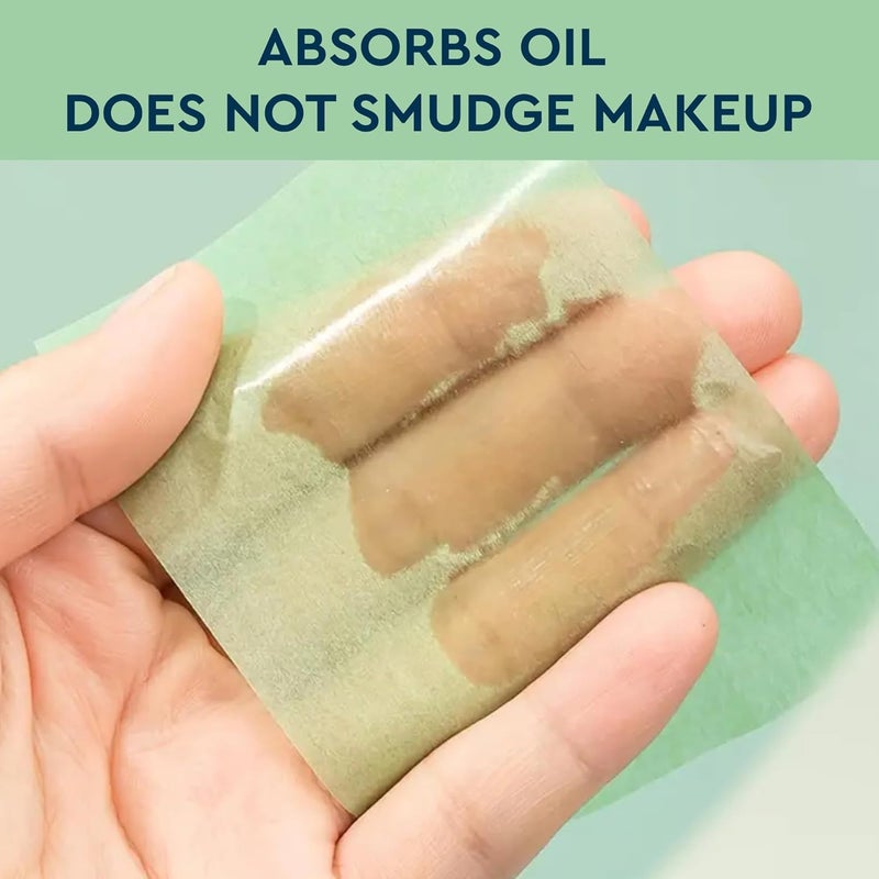 GUBB Blotting Paper for Oily Skin  100 Oil Absorbing Sheets For Men  Women  Doesnt Smudge Makeup  Oil Blotting Sheets for Face  PocketSized Oil Blotting Papers for OnTheGo Use  Assorted - Image 5