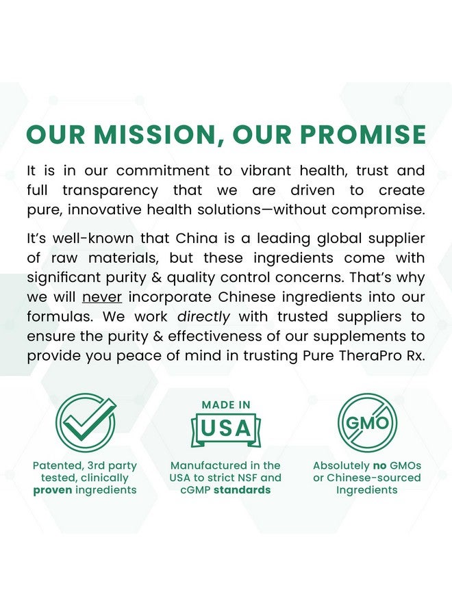 Pure TheraPro Rx Bio Boron 10mg, 3 Months Supply - Bororganic Glycine Boron for Men & Women - Premium Formula for Bone Health, Joint Flexibility, Cardiovascular Function & Immunity Support - Image 5