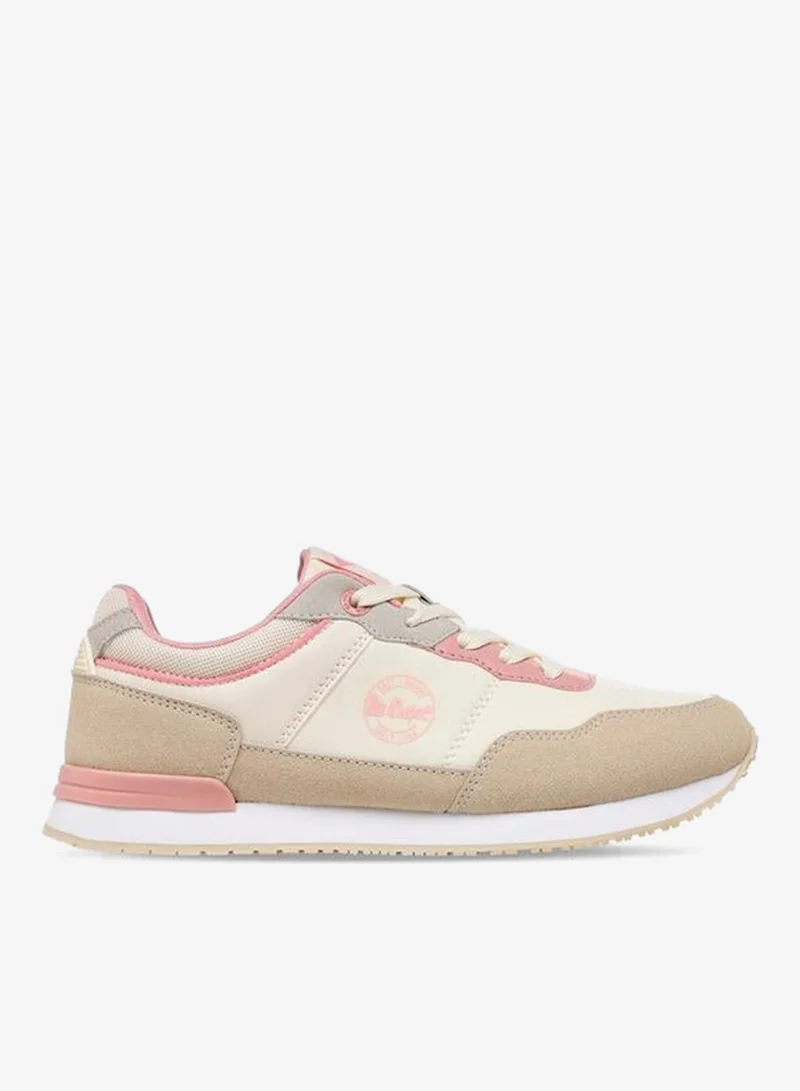 لي كوبر Girls Lace-Up Ankle School Sneakers