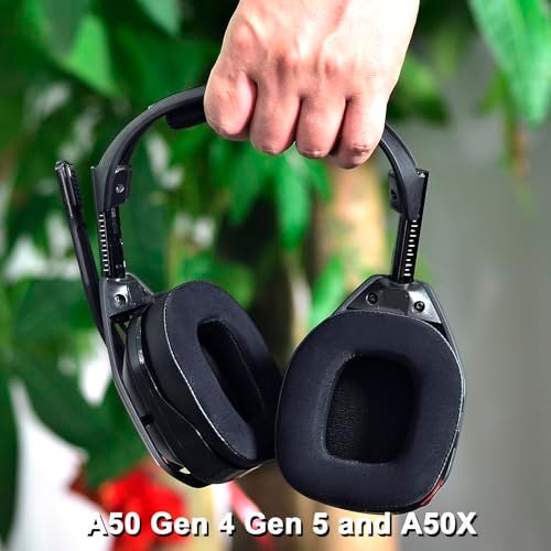 defean A50 Gen 4 Mod Kit - defean Replacement Earpads and Headband Compatible with Astro A50 Gen 4 Headset,Ear Cushions, Upgrade High-Density Noise Cancelling Foam, Added Thickness - Image 5