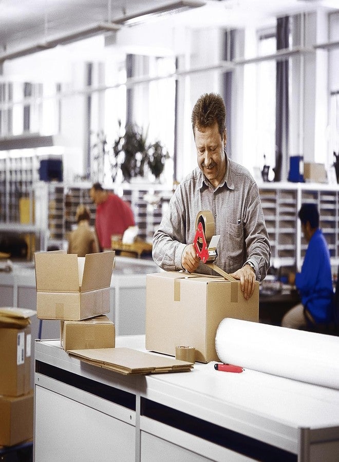 AIPL شريط تغليف بني شديد التحمل من الفئة الذهبية من AIPL، لفات إعادة تعبئة شريط التغليف، لفة واحدة، 72 مم × 100 متر، للإغلاق والنقل والشحن والمكاتب والتخزين. - Image 3