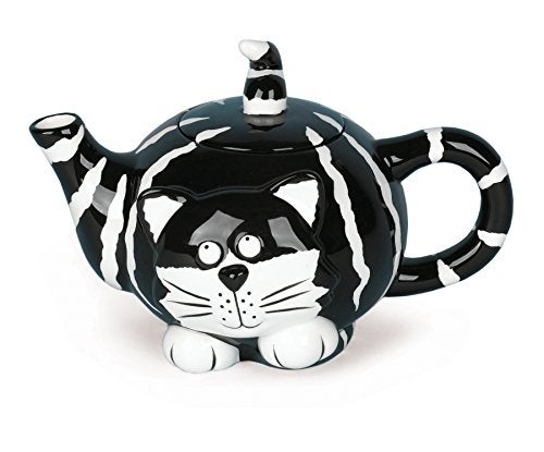 burton+BURTON Chester The Cat Teapot Purrrrr-fect For Tea Parties,Dining And Kitchen Decor - Image 3