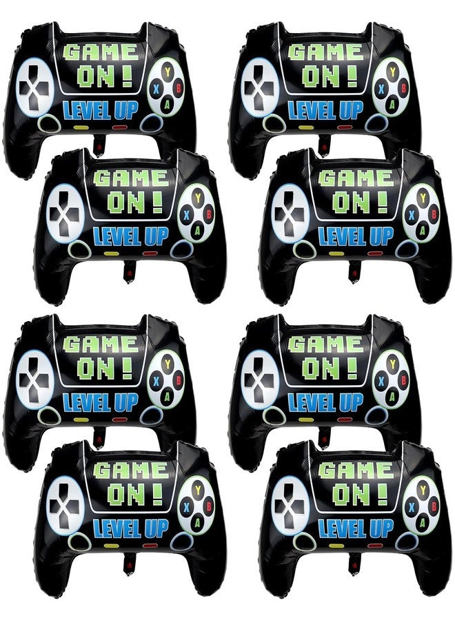 APUXXJUPA 4 Pcs Video Game Party Balloons, Extra Large 18 x 29.5in Game Controler Foil Balloons for Boys Kids Gaming Birthday Party Supplies(4) - Image 1