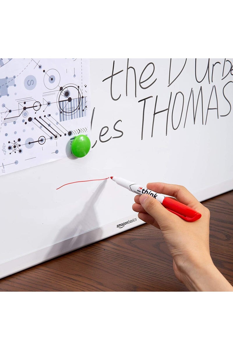 think EU00640 Slim Whiteboard Marker, Red - Image 2